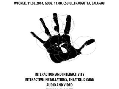 Wykład: Andrea Fincato INTERACTIVE ENVIRONMENTS