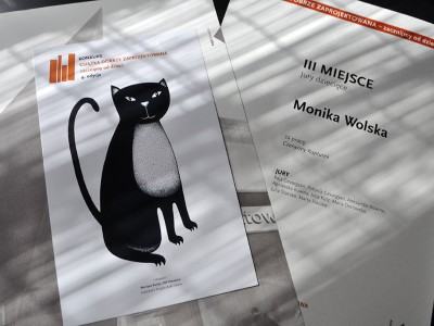 Wyróżnionie i nagroda dla Moniki Wolskiej 