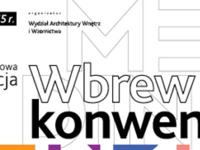 WBREW KONWENCJOM- Miedzynarodowa Konferencja AWiW, plakat: dr Marta Płonka