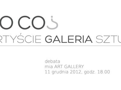 Po co artyście galeria sztuki?