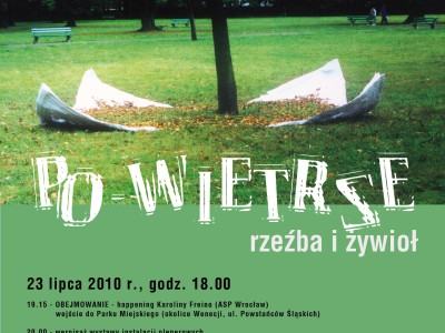 PO-WIETRZE rzeźba i żywioł 