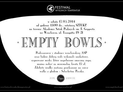 empty bowls
