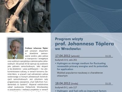 Visiting Professors - Johannes Töpler