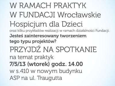 praktyki i wystawa
