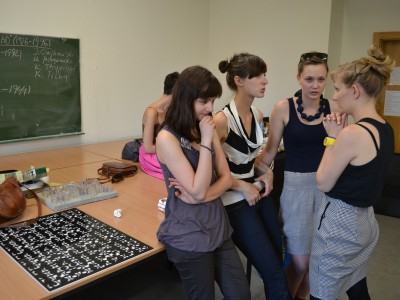 Przeglądy  prac studentów I roku AW