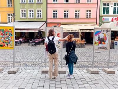 fotorelacja z wręczenia nagród Plakat święto Wrocławia 2023