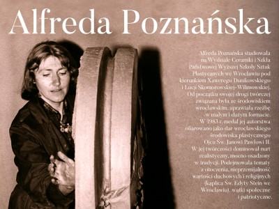 Alfreda Poznańska. Rzeźba