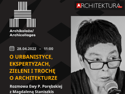 O urbanistyce, ekspertyzach, zieleni i trochę o architekturze