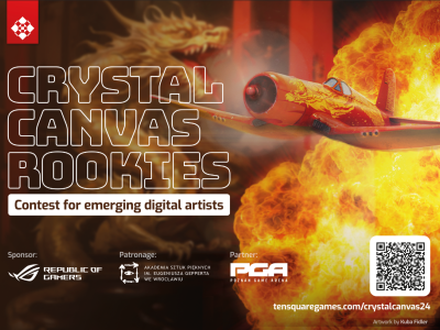 Konkurs Cyfrowy Crystal Canvas Rookies dla młodych artystów