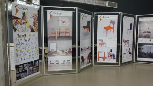 aw Monika Tyszecka "Zestaw mebli Skew"