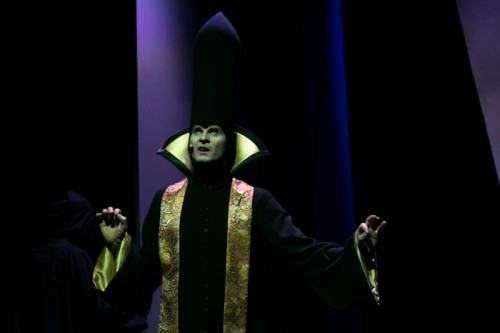 Jakub Fidler,  Scenografia i kostiumy do spektaklu DZIKIE ŁABĘDZIE, reż. Jerzy Bielunas, Teatr Groteska w Krak