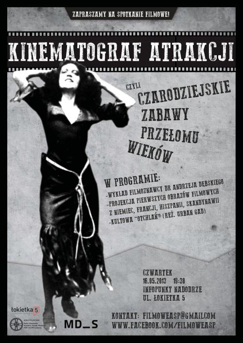 Zapraszamy na spotkania filmowe