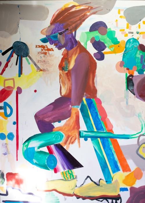 04240900.jpg Giant steps, olej na płótnie, 210x150cm, 2022