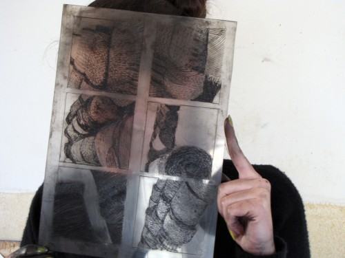 warsztaty graficzne w Luboradowie