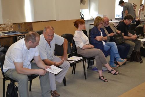 Przeglądy  prac studentów I roku AW