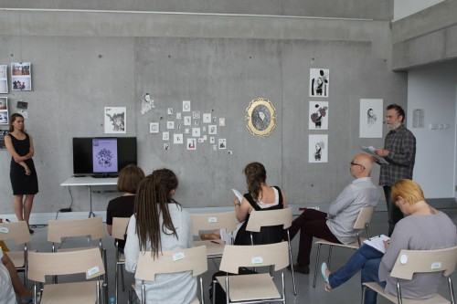 Ewa Roman, promotor prof. Anna Janusz-Strzyż grafika warsztatowa “Auto: portret, kreacja,ekspresja”
