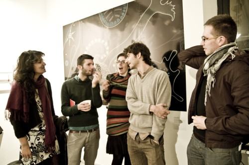 Michał Gdak na wystawie w Milano Michał Gdak na wystawie w Milano