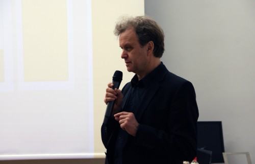 Prof. R. W. Kluszczyński gościem Katedry Sztuki Mediów ASP we Wrocławiu, 2012