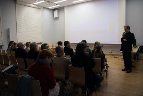 Prof. R. W. Kluszczyński gościem Katedry Sztuki Mediów ASP we Wrocławiu, 2012