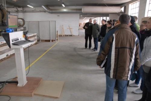 Wizyta studentów w Fabryce Mebli Gawin. Wizyta studentów w Fabryce Mebli Gawin.