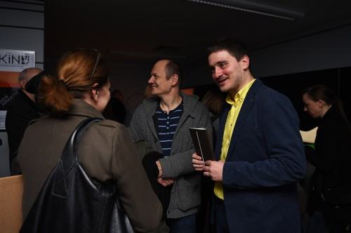 Jakub Jernajczyk - GRANICE 2015, galeria KINO, 3.12.2015 (fot. A. Szuba)