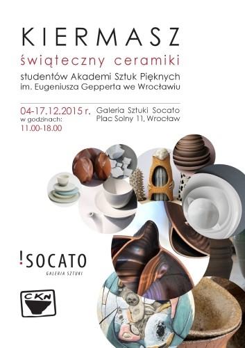 Świąteczny kiermasz ceramiki w Galerii Socato