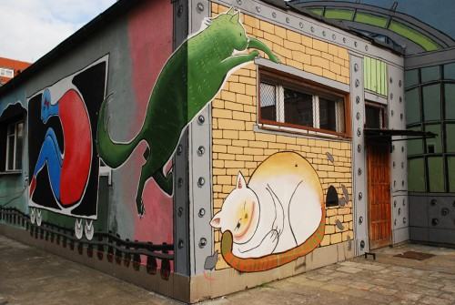 Murale na pl. Muzealnym