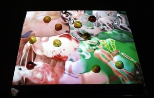 Andrzej Wasilewski – Pin-ups  friuts (2009), instalacja video