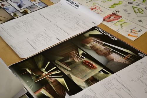 Przeglądy prac studentów II roku AW