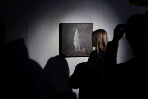 31082012.jpg Wernisaż wystawy Wojciecha Pukocza "Więcej niż 1000 słów" (22.11.2019), fot. Małgorzata Kujda, © Muzeum Współczesne Wrocław, 2019.