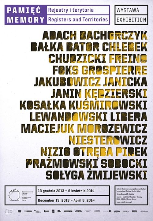 PAMIĘĆ. Rejestry i terytoria
