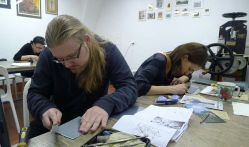 Plener graficzny w Dusznikach