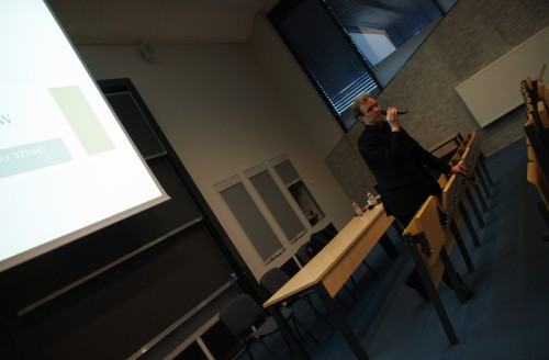Prof. R. W. Kluszczyński gościem Katedry Sztuki Mediów ASP we Wrocławiu, 2012