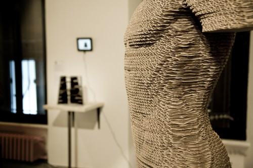 Michał Gdak na wystawie w Milano Michał Gdak na wystawie w Milano