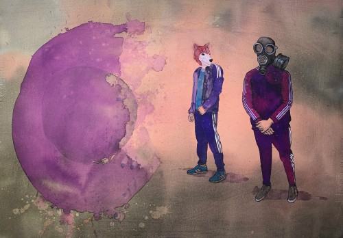 39855580.jpg Strona, 70x50, akwarela na papierze, 2020