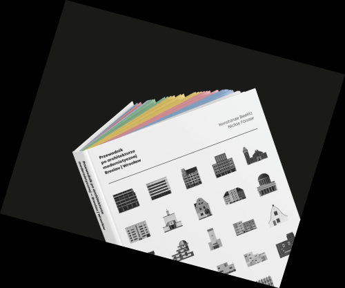 Radosław Suliga, "Redesign Przewodnika po architekturze modernistycznej Breslau/Wrocław", promotor: Tomasz Broda