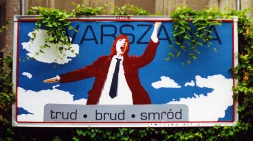 „Warszawa - trud, brud, smród”, ul. Koszykowa Warszawa 2002 _ archiwum grupy Twożywo