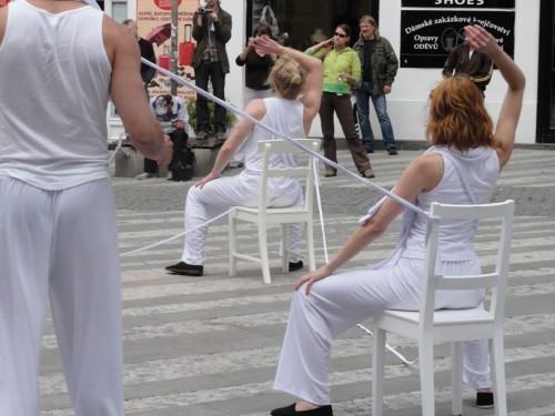 Akcja performance Lost Subject - Wehikuł Praga-Wrocław