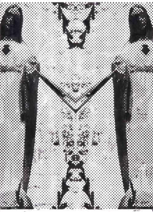 Aleksandra Gajzler III r AW odcisk acetonowy 100x 70 cm