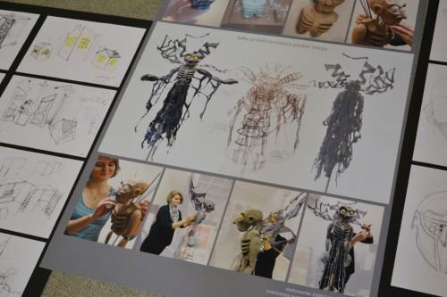 Przeglądy prac studentów II roku AW