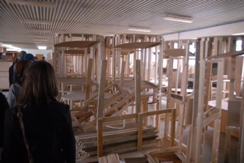 45347911.jpg Wizyta studentów w Fabryce Mebli Gawin.