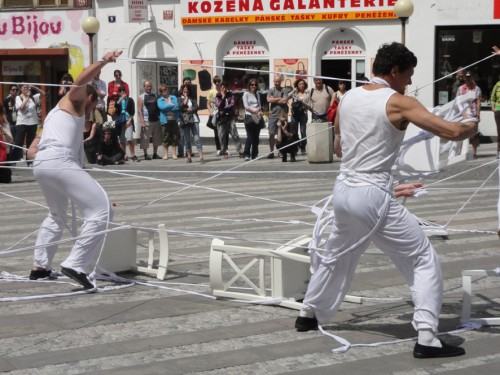 Akcja performance Lost Subject - Wehikuł Praga-Wrocław