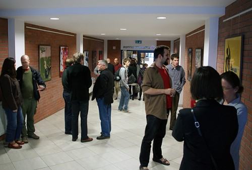 46394631.jpg Wystawa plakatów w ŁĄCZNIKU