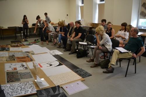 Przeglądy  prac studentów I roku AW