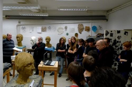 przeglądali się studenci I roku...