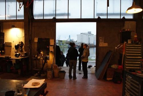 Warsztaty w dokach, zachód Warsztaty w dokach, oczekiwanie na finał