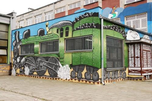 Murale na pl. Muzealnym