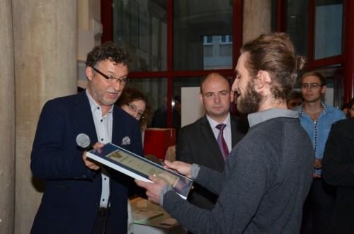 Najlepsze dyplomy 2014- wręczenie nagrody Marszałka- Krzysztof Grudziński