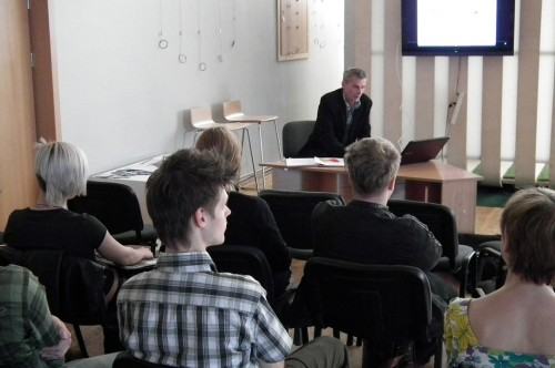 Z wizytę w partnerskiej uczelni Vilnius College of Technologies and Design.
