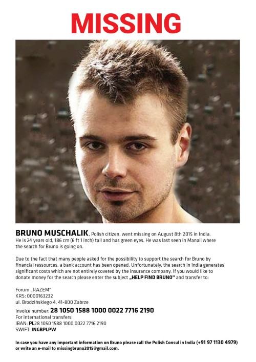 MISSING ! Bruno Muschalik